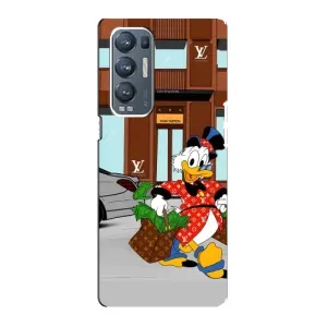 Чехлы для Oppo Reno5 Pro Plus 5G - Скрудж МакДак Louis Vuitton (PREMIUMPrint) (Скрудж ЛВ)