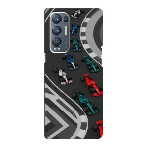Чехол Формула1 на Oppo Reno5 Pro Plus 5G (Трасса Ф1)