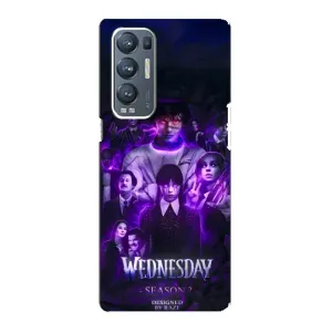 Чехол с дизайном Венздей 2 на Oppo Reno5 Pro Plus 5G