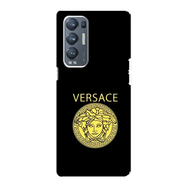Чехол с принтом «Versace» для OPPO Reno5 Pro Plus (5G)