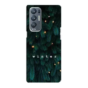 Новогодние, Праздничные Чехлы для Oppo Reno5 Pro Plus 5G - 2024 год (Winter)