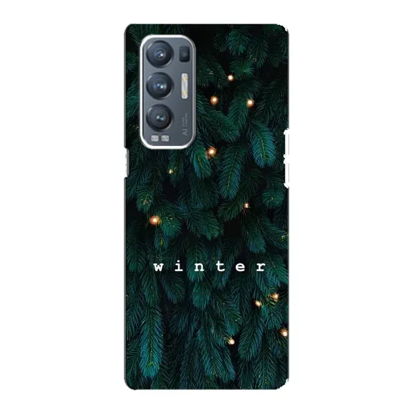 Чехол с принтом «Winter» для OPPO Reno5 Pro Plus (5G)