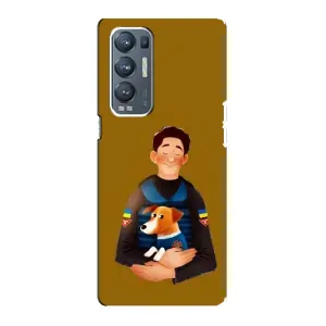 Чехлы с картинкой собаки Патрон для Oppo Reno5 Pro Plus 5G (AlphaPrint) (ЗСУ Патрон)