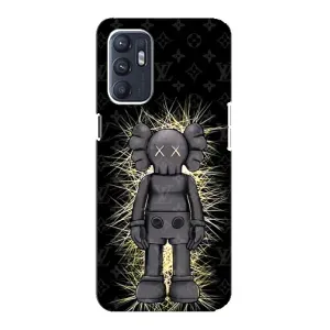 Чохли для Oppo Reno6 4G - Bearbrick Louis Vuitton (PREMIUMPrint) (Bearbrick LV)