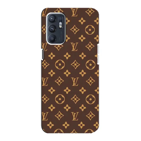Чехол с принтом «фон LOUIS VUITTON» для OPPO Reno6 4G