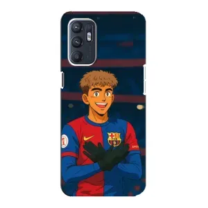 Чохол з футболістом Ламін Ямаль Oppo Reno6 4G (Футболіст Ямаль)