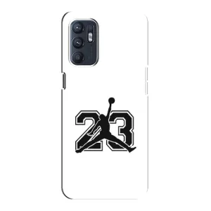 Чехлы для Oppo Reno6 4G - с картинкой JORDAN (AlphaPrint) (Jordan 23)