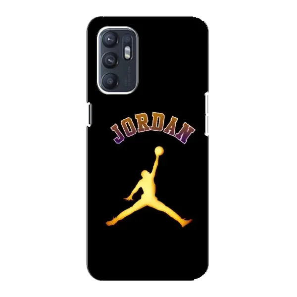 Чехол с принтом «Jordan Gold» для OPPO Reno6 4G