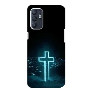 Чехол для Oppo Reno6 4G (AlphaPrint) - (Христианские)