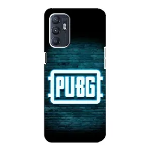 Чехол с принтом «Лого PUBG» для OPPO Reno6 4G