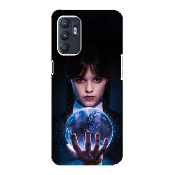Чохол з принтом «Магічна сфера Венздей» для OPPO Reno6 4G