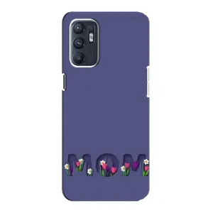 Чохол з принтом «Мама в квітах» для OPPO Reno6 4G