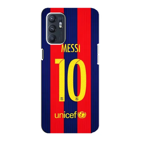 Чехол с принтом «Messi Barca 10» для OPPO Reno6 4G Чехол с принтом «Messi Barca 10» для OPPO Reno6 4G