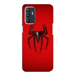 Чохол з людиною павуком для Oppo Reno6 4G - (AlphaPrint) (Павук Марвел)