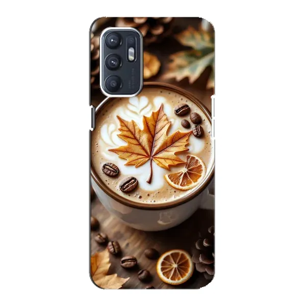 Чехол с принтом «Пряный кофе» для OPPO Reno6 4G