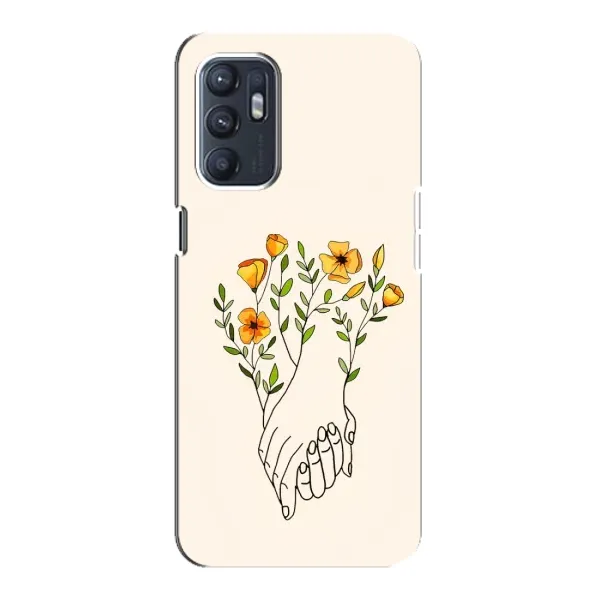 Чехол с принтом «Руки любви» для OPPO Reno6 4G Чехол с принтом «Руки любви» для OPPO Reno6 4G