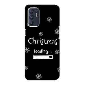 Різдвяні, Святкові Чохли для OPPO Reno6 5G (Christmas loading)