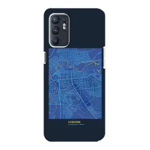 Чохли для OPPO Reno6 5G Міста України (Луганськ)