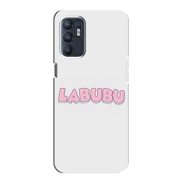Чехол с принтом «Лого Лабубу» для OPPO Reno6 5G
