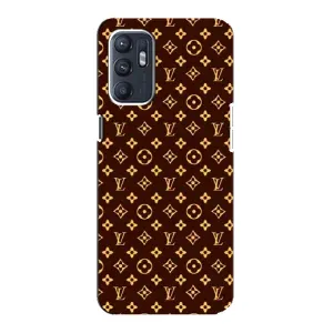Чохли Луі Вітон для Oppo Reno6 5G (AlphaPrint - LOUIS VUITTON) (лого LOUIS VUITTON)