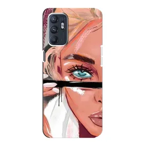 Чехол с печатью для Oppo Reno6 5G - (Мода) (AlphaPrint)