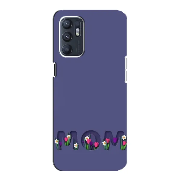 Чохол з принтом «Мама в квітах» для OPPO Reno6 5G