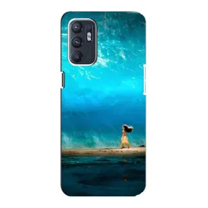 Чохол з мультфільмом Ваяна Oppo Reno6 5G (Океан Моана)
