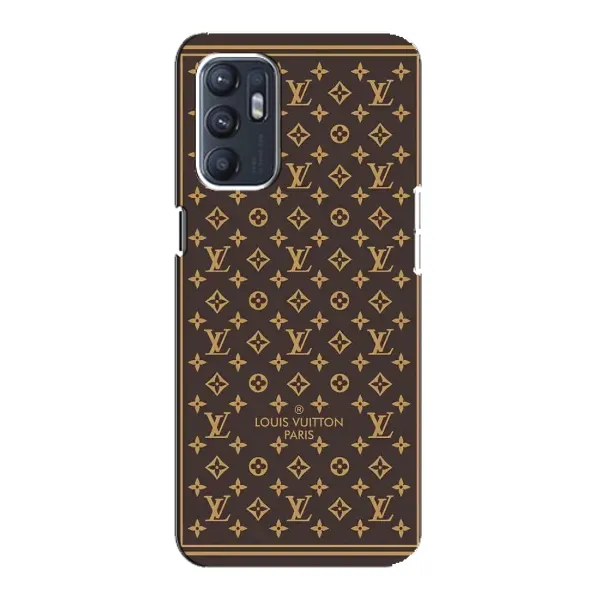 Чехол с принтом «обои LV» для OPPO Reno6 5G