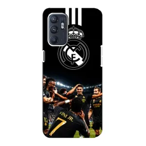 Чехол для Oppo Reno6 5G с принтом Реал Мадрид