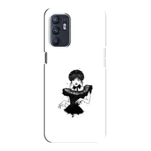 Чохли Венсдей на Oppo Reno6 5G Уенсдей (AlphaPrint) (танець Венздей)
