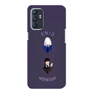 Чохли Венсдей на Oppo Reno6 5G Уенсдей (AlphaPrint) (Венздей і подруга)
