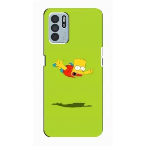 Чjхол з Сімпсонами для Oppo Reno6 Z (VPrint)