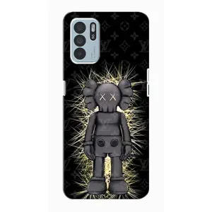 Чохли для Oppo Reno6 Z - Bearbrick Louis Vuitton (PREMIUMPrint) (Bearbrick LV)