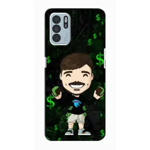Чохли Містер Біст для OPPO Reno6 Z (Блогер Beast)