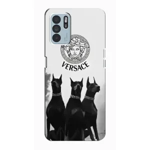 Чохли VERSACE для OPPO Reno6 Z (PREMIUMPrint) (Доберман Версаче)