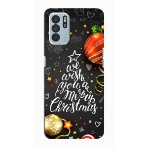 Різдвяні Чохли для Oppo Reno6 Z (VPrint) (Ялинка)