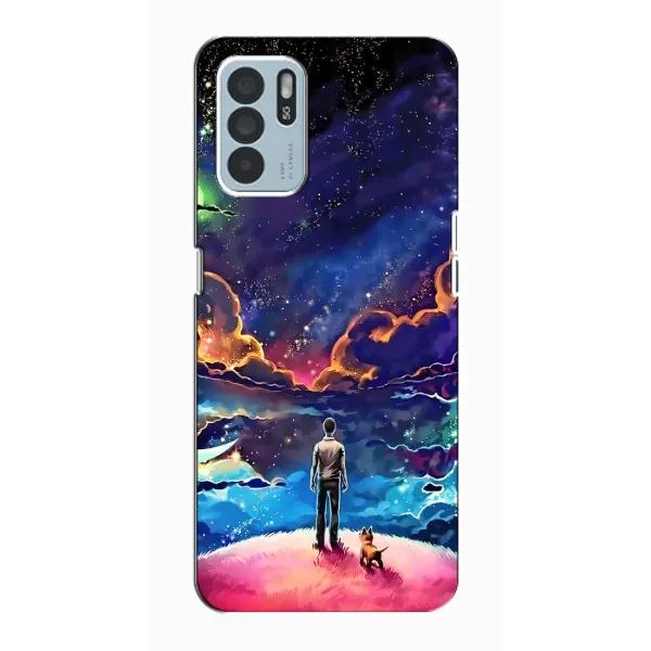 Чехол с принтом «Галактический вид» для OPPO Reno6 Z Чехол с принтом «Галактический вид» для OPPO Reno6 Z
