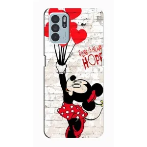 Чохол Disney Mouse Oppo Reno6 Z (PREMIUMPrint) (Heart Minni)