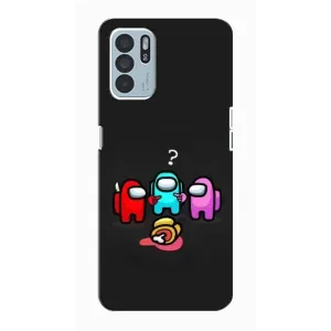 Чохли Амонг Ас для Oppo Reno6 Z (AlphaPrint)