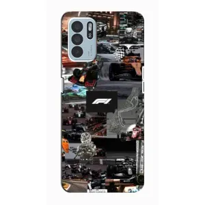 Чохол Формула1 на Oppo Reno6 Z (Гоночний колаж Ф1)