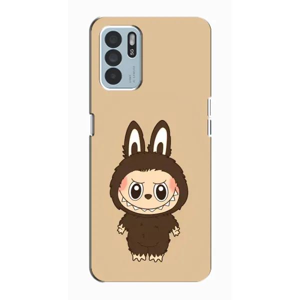 Чохол з принтом «Bored Ape в червоному» для OPPO Reno6 Z