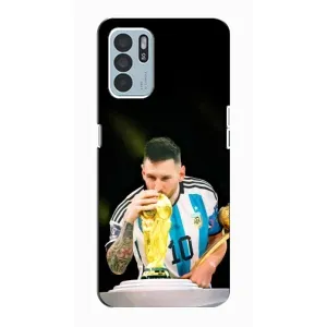 Чохли для Oppo Reno6 Z (Leo чемпіон) (AlphaPrint) (Кубок Мессі)
