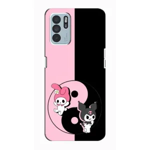 Чохол з кроликом Куромі на Oppo Reno6 Z (Куромі Інь Янь)