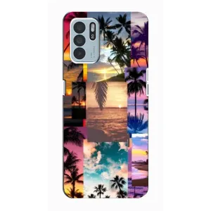 Силіконовий чохол з КАРТИНКАМИ літо для Oppo Reno6 Z (AlphaPrint) (Літня відпустка)