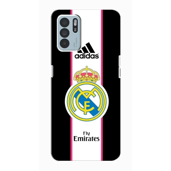 Чохол з принтом «лого Real Madrid» для OPPO Reno6 Z