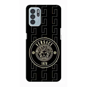 Чохли VERSACE для OPPO Reno6 Z (PREMIUMPrint) (Лого Версаче)