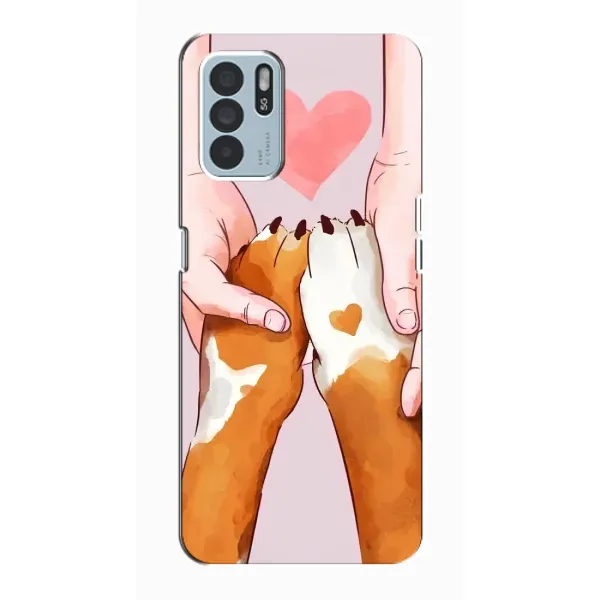 Чохол з принтом «Любовь до собак» для OPPO Reno6 Z Чохол з принтом «Любовь до собак» для OPPO Reno6 Z