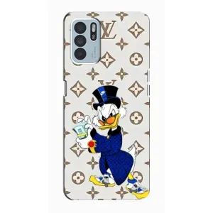 Чехли для Oppo Reno6 Z - Скрудж МакДак Louis Vuitton (PREMIUMPrint) (Макдак на стилі)