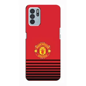Чехол Манчестер Юнайтед для Оппо Рено 6 Зет (AlphaPrint) (manchester united)