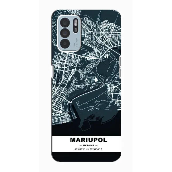 Чехол с принтом «Мариуполь» для OPPO Reno6 Z